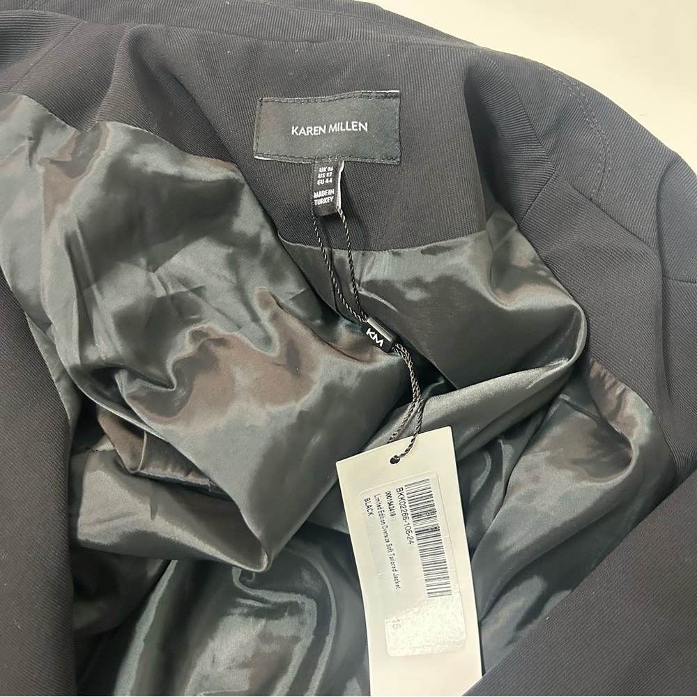 Karen Millen Limited Edition oversized soft tailored jacket (size 12) - Picture 9 of 10
